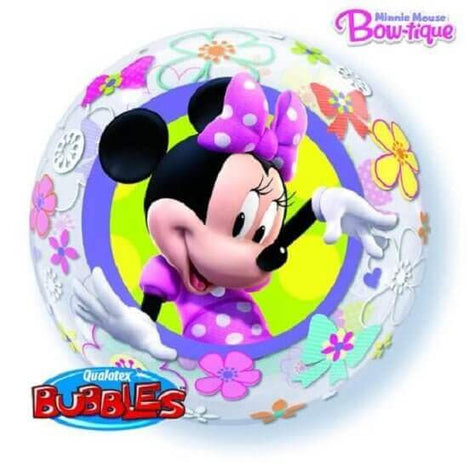Minnie Mouse - Bubble Balloon - SKU:59905 - UPC:071444410656 - Party Expo