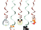 Dog Party - Dizzy Danglers (5ct) - SKU:336662 - UPC:039938567460 - Party Expo