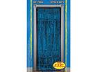 Doorway Tinsel Curtain - Blue - SKU:F76013 - UPC:721773760136 - Party Expo