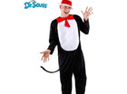 Dr. Seuss Cat In The Hat Adult Costume (Small) - SKU:EL403330AD-SM - UPC:618480005356 - Party Expo