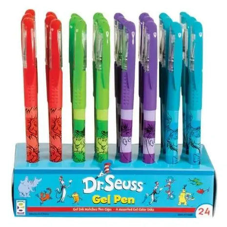 Dr. Seuss - Grip Gel Pen - SKU:83189 - UPC:603250706403 - Party Expo