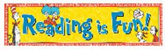 Dr. Seuss - "Reading Is Fun" Classroom Banners - SKU:849662 - UPC:073168122792 - Party Expo