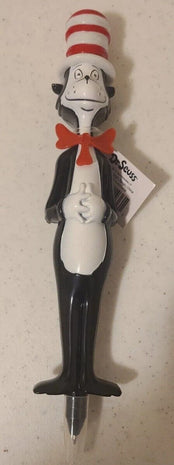 Dr. Seuss - "The Cat In The Hat" 3D Character Pen with Black Ink - SKU: - UPC:603250714361 - Party Expo