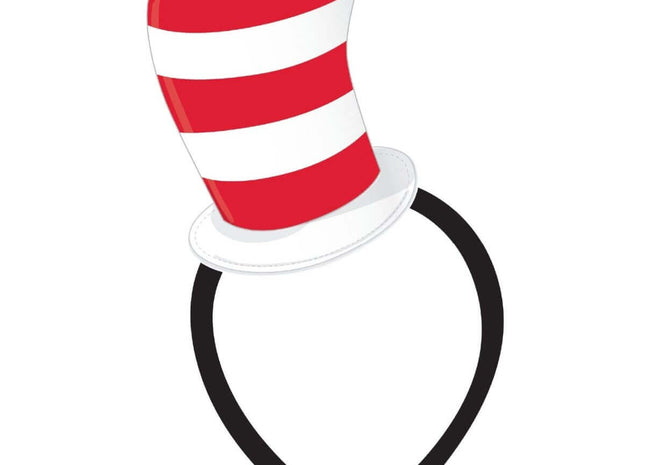 Dr. Seuss - "The Cat In The Hat" Felt Headband - SKU: - UPC:809801794183 - Party Expo