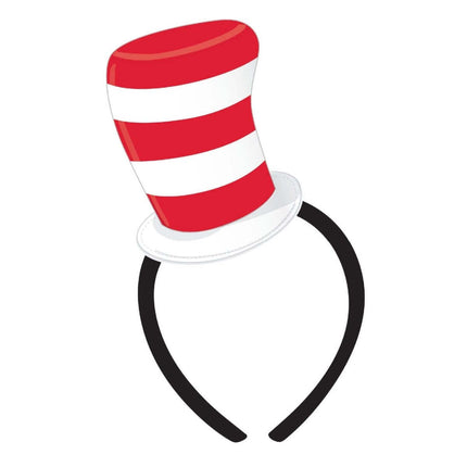 Dr. Seuss - "The Cat In The Hat" Felt Headband - SKU: - UPC:809801794183 - Party Expo