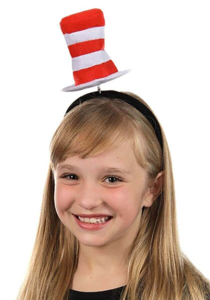 Dr. Seuss - "The Cat In The Hat" Springy Headband - SKU: - UPC:618480041019 - Party Expo