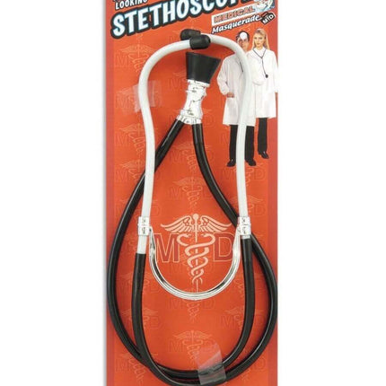 Dr.Lab Stethoscope-Deluxe Plastic - SKU:31045 - UPC:721773310454 - Party Expo