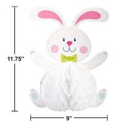 Easter Bunny Honeycomb Centerpiece - SKU:363038 - UPC:039938932879 - Party Expo