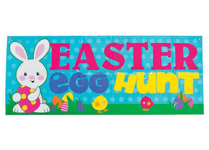 Easter Egg Hunt Banner - SKU:3L-37/1022 - UPC:887600822573 - Party Expo