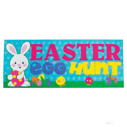 Easter Egg Hunt Banner - SKU:3L-37/1022 - UPC:887600822573 - Party Expo