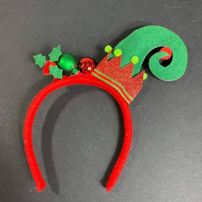 Elf Hat Headband - SKU:HBC405S - UPC:831687032479 - Party Expo