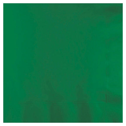 Emerald Green Lunch Napkins - SKU:58112B - UPC:039938168193 - Party Expo