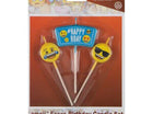 Emoji Birthday Candle Set - SKU:50940 - UPC:011179509409 - Party Expo