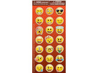 Emoji Puffy Sticker Sheet - SKU:50580 - UPC:011179505807 - Party Expo