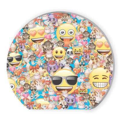 Emoji Shaped Note Pads - SKU:50640 - UPC:011179506408 - Party Expo