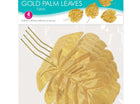 Fabric Gold Pam Leaves - SKU:53914 - UPC:034689212638 - Party Expo