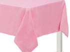Fabric Table Cover New Pink - SKU:570069.109 - UPC:013051816506 - Party Expo