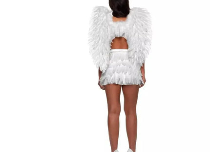 Feather Angel Wings - White - SKU:30630 - UPC:843248157460 - Party Expo