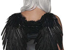 Feather Wings - Black (Medium) - SKU:30476 - UPC:843248154100 - Party Expo