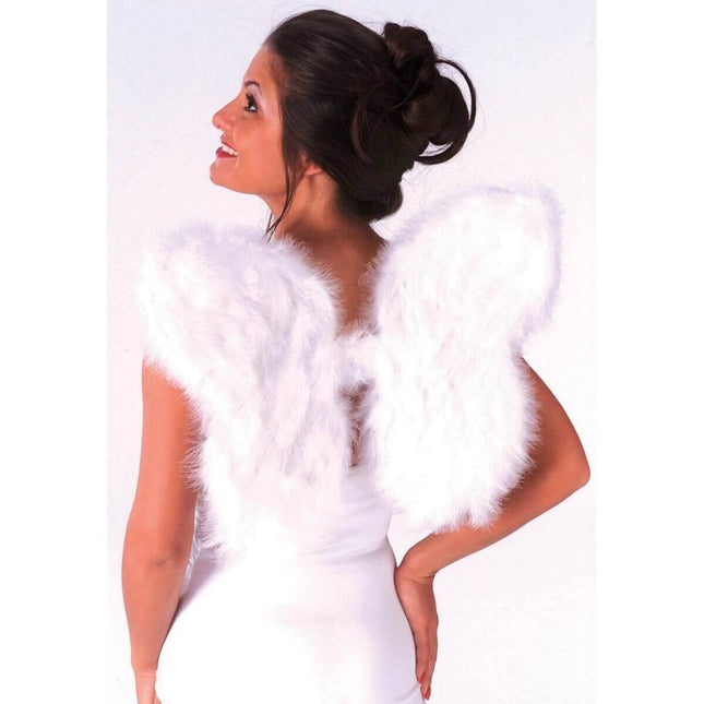 Feather Wings - White - SKU:1731 - UPC:082686017312 - Party Expo