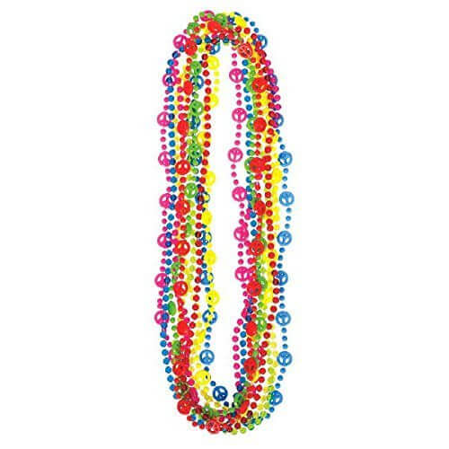Feeling Groovy Party Beads - SKU:391660 - UPC:013051434021 - Party Expo