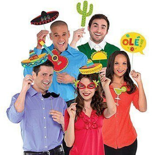 Fiesta Phto Prop Kit - SKU:398278 - UPC:013051710378 - Party Expo