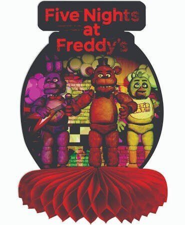 Five Nights at Freddy's Honeycomb Decoration - SKU: - UPC:721773798962 - Party Expo