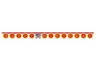 Flaming Fire Truck Large Jointed Banner - SKU:332206 - UPC:039938508067 - Party Expo