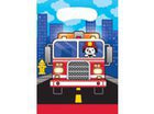 Flaming Fire Truck Lootbag - SKU:332202 - UPC:039938508029 - Party Expo