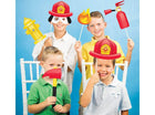 Flaming Fire Truck Photo Props - SKU:332209 - UPC:039938508098 - Party Expo