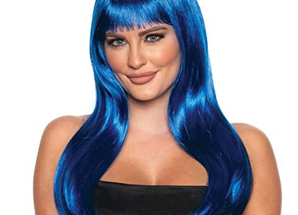 Flirty Wig - Blue - SKU:30659 - UPC:843248157705 - Party Expo