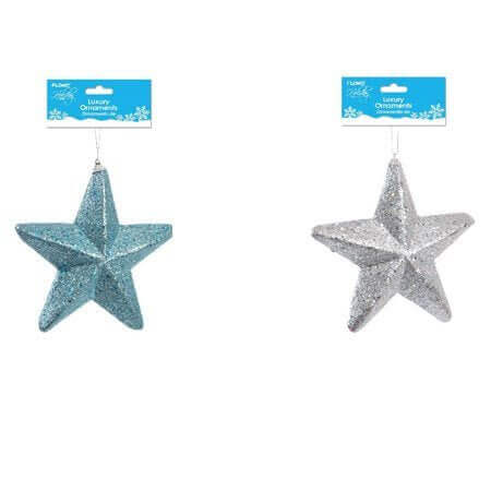 Foam Star Ornament - SKU:XO3179 - UPC:677916863182 - Party Expo