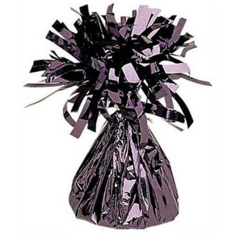 Foil Balloon Weight - Black - SKU:A1-177710 - UPC:048419650881 - Party Expo