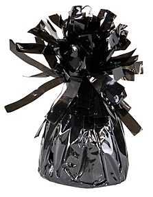 Foil Balloon Weight - Black - SKU:84378 - UPC:708450603641 - Party Expo