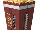 Football Party Popcorn Containers (6pcs) - SKU:F80248 - UPC:721773802485 - Party Expo