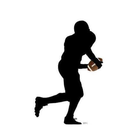 Football Player Silhouette Standee - SKU:2394 - UPC:082033023942 - Party Expo