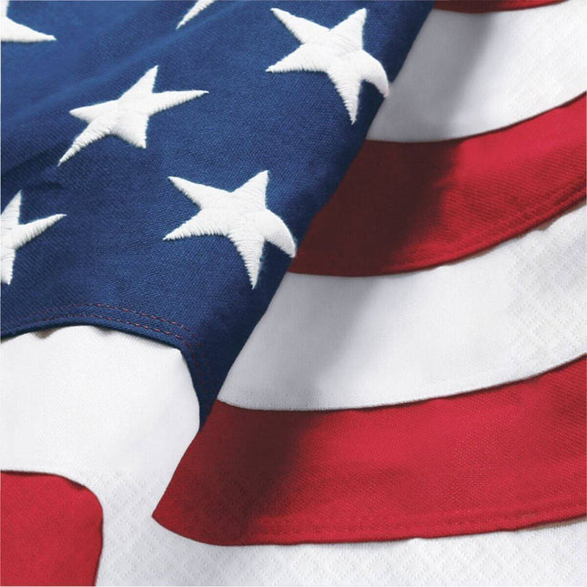 Freedoms Flag Lunch Napkins (16ct) - SKU:327196 - UPC:039938448226 - Party Expo