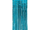 Fringed Doorway Curtain - Caribbean Blue - SKU:24200.54 - UPC:013051706241 - Party Expo