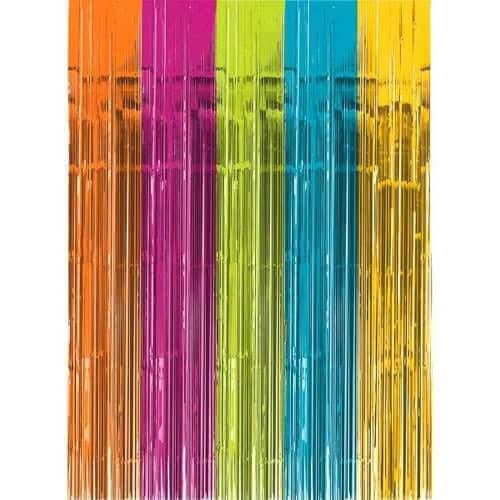 Fringed Doorway Curtain - Multicolor - SKU:242001.9 - UPC:013051706104 - Party Expo