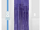 Fringed Doorway Curtain - Purple - SKU:24200.106 - UPC:013051705855 - Party Expo