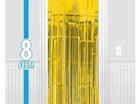 Fringed Doorway Curtain - Yellow Sunshine - SKU:24200.09 - UPC:013051706265 - Party Expo