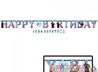 Frozen 2 Jumbo Letter Banner - SKU:122087 - UPC:192937085561 - Party Expo