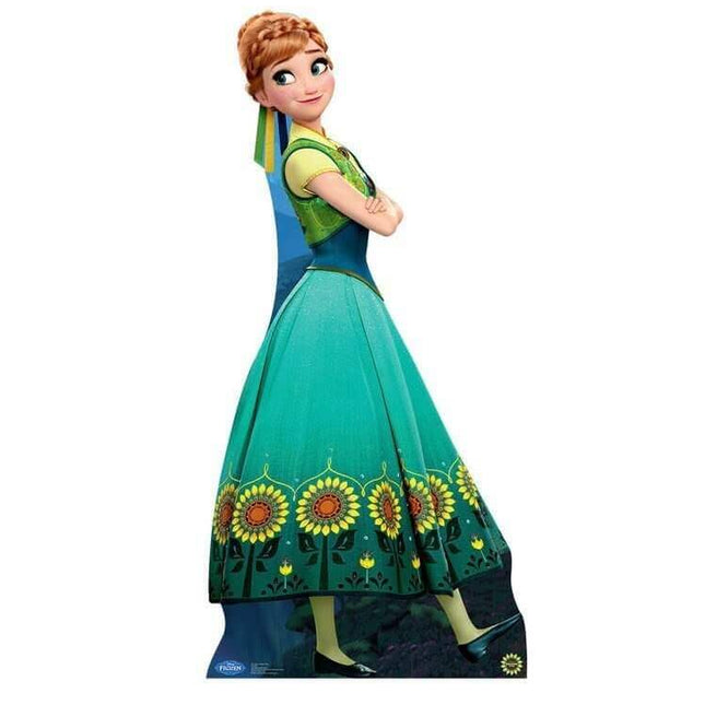 Frozen Fever Anna Cardboard Standee - SKU:2011 - UPC:082033020118 - Party Expo