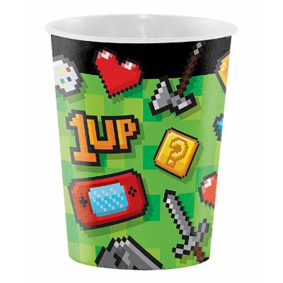 Gaming Party 16oz Plastic Cup - SKU:336675 - UPC:039938567590 - Party Expo