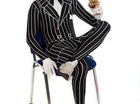 Gangster Adult Morphsuit - Large - SKU:78-0010L - UPC:816804013937 - Party Expo
