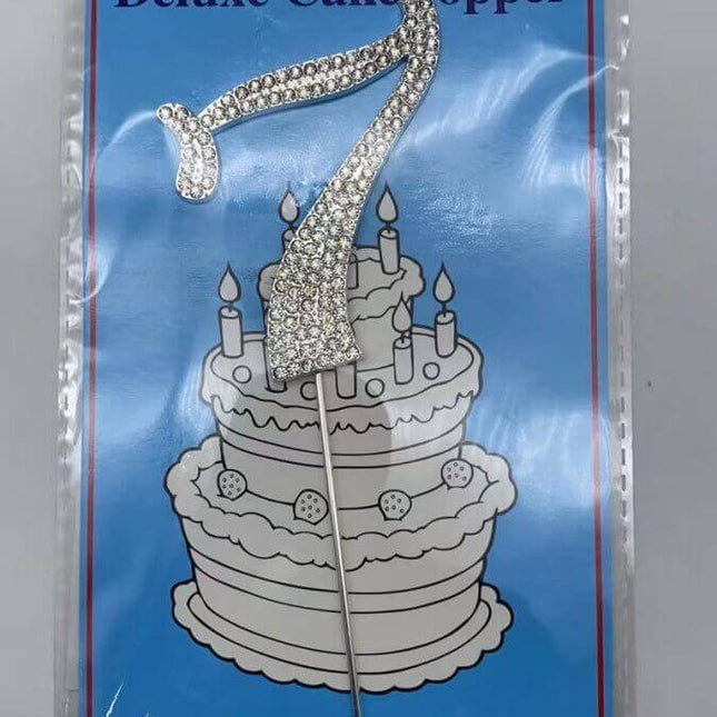 Gem Cake Topper - #7 - SKU:091717-7 - UPC:677545157966 - Party Expo