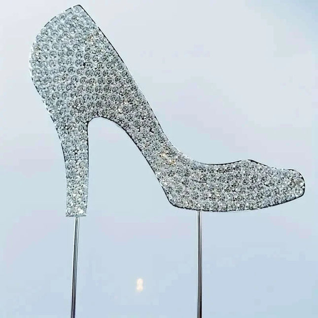 Gem High Heel Cake Topper - SKU: - UPC:247785539848 - Party Expo