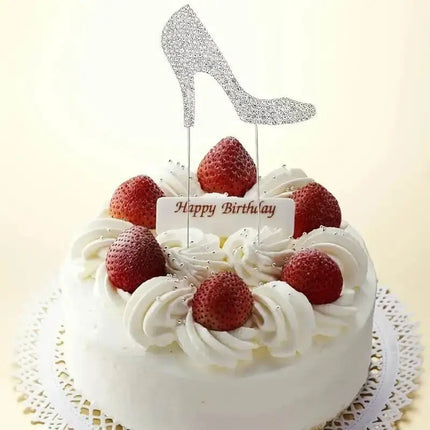 Gem High Heel Cake Topper - SKU: - UPC:247785539848 - Party Expo