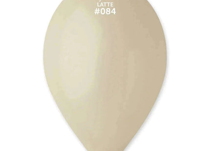 Gemar - 12" Latte Latex Balloons #084 (50pcs) - SKU:118407 - UPC:8021886118407 - Party Expo