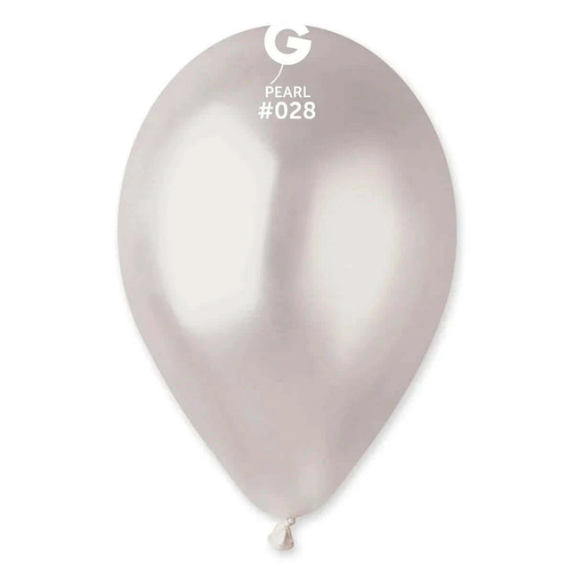 Gemar - 12" Metallic Pearl Latex Balloons #028 (50pcs) - SKU:112801 - UPC:8021886112801 - Party Expo